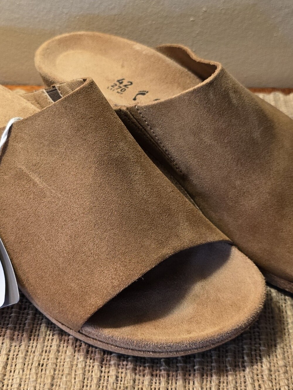 NEW-Birkenstock Papillio Namica Rivet Womens Wedge Heel Sandal